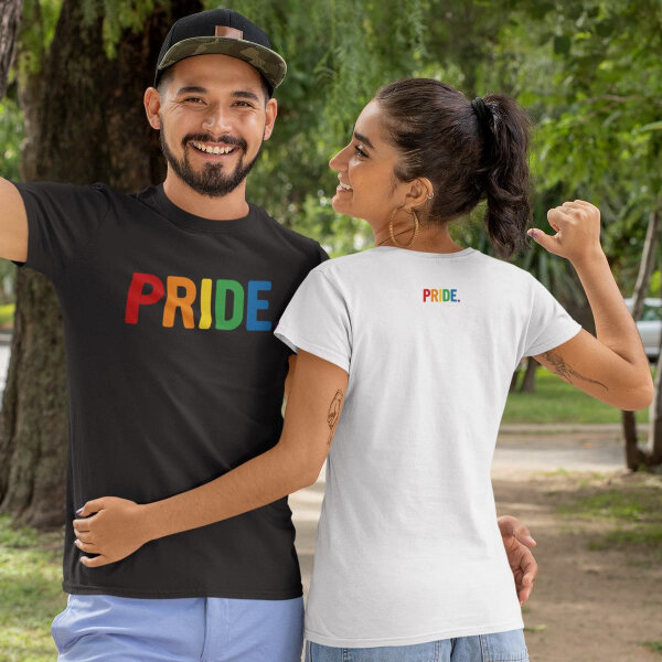 BENSWILD - T-SHIRT I PRIDE. I Front-Print I schwarz