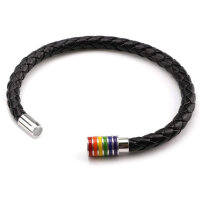 PRIDE - Armband mit Magnetverschluss I Regenbogenfarben I...