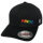 BENSWILD - Flexfit-Cap I Small-PRIDE I (schwarz)