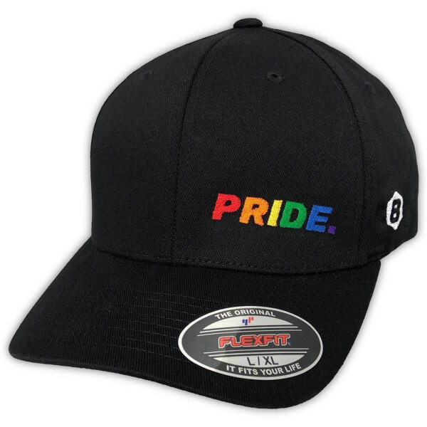 BENSWILD - Flexfit-Cap I Big-PRIDE I (schwarz)