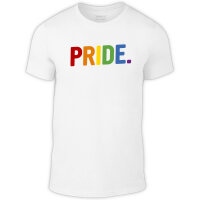 BENSWILD - T-SHIRT I PRIDE. I Front-Print I weiß